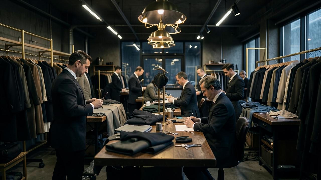 Luxury Garment Factory production floor