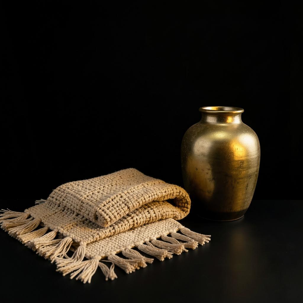 Handwoven Cotton Throw